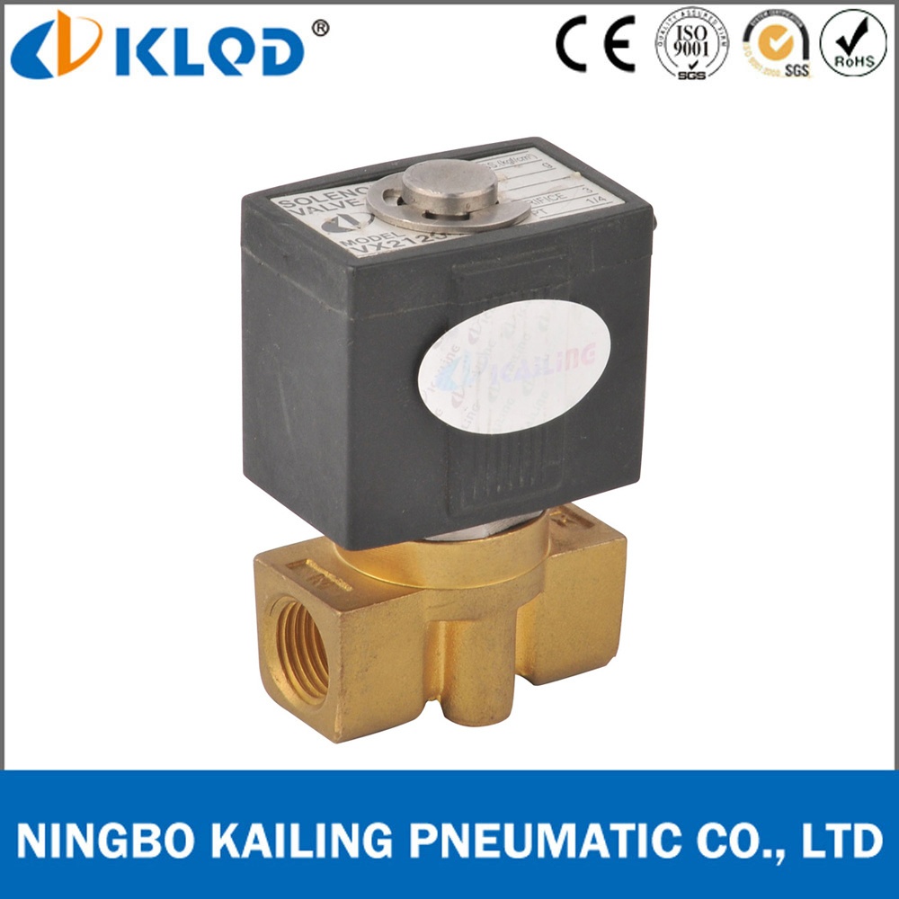 Vx2120 Direct Acting 1/4 Solenoid Valve for Air Water