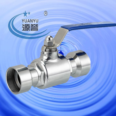 Sanitary Ball Valve with Screwed Ends