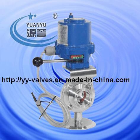 Explosion-Proof Electric Sanitary Butterfly Valve