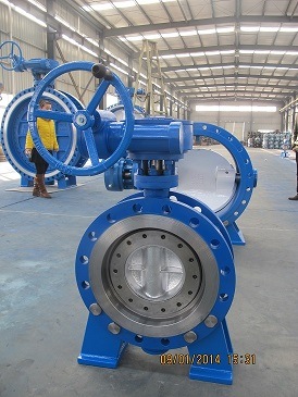 Triple Eccentric Flange Type Metal Sealed Butterfly Valve