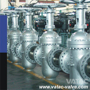 Manual Operated Wcb/Lcb/Wc6/CF8/CF8m Double Expanding Gate Valve with Flange