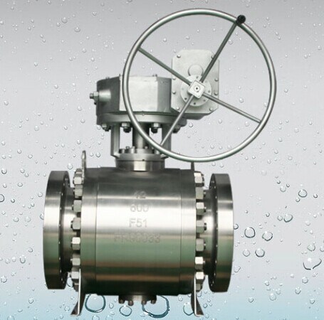 High Quality Side Entry Forged Trunnion Ball Valve