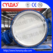 Dn2200 88'' Water Industrial Butterfly Valve Factory in China