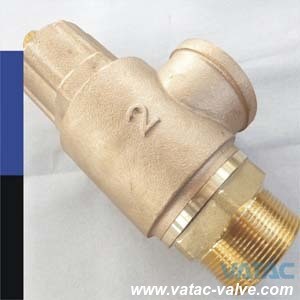 Pn10/Pn16/Pn25 Bronze Safety Valve with Thread Ends