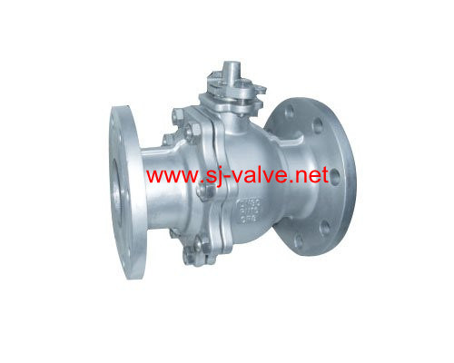 Pressure Reducing Carbon Steel Flanged Ball Valve