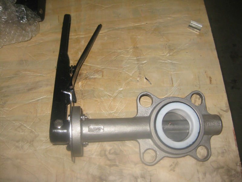 Stainless Steel Wafer Type Butterfly Valve with Manual Operate (TY-BV03)