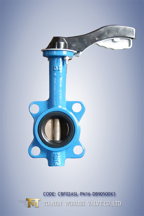 Resilient Seat Wafer Handle Butterfly Valves