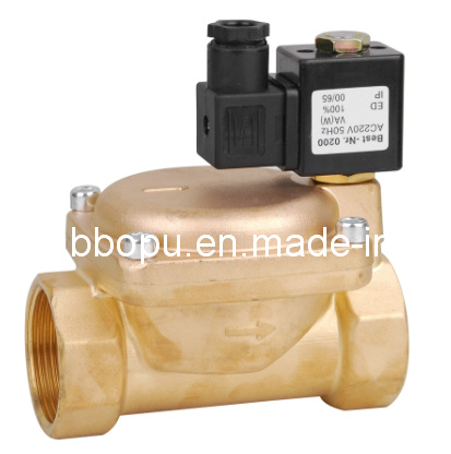 1.5 Inch Normally Closed Brass High Pressure Water Valves