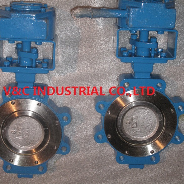 High Pressure Double Offset Butterfly Valve with Lug Type