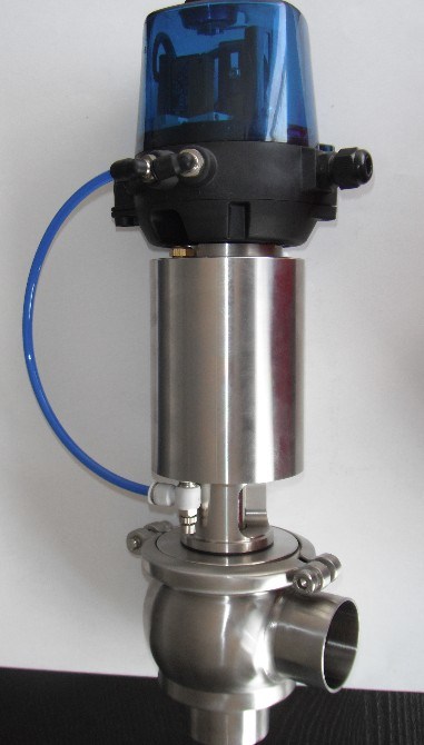 Sanitary Stainless Steel Welded Control Valve with Pneumatic