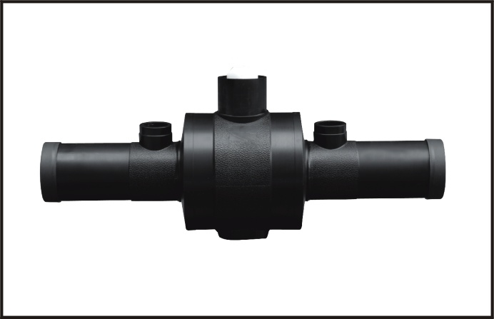 PE Ball Valve with HDPE Pipe Fitting