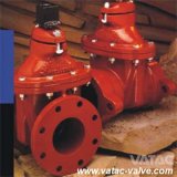 Pn10, Pn16 or Pn25 Resilient Gate Valve with Stem Nut Operated
