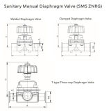 Sanitary Manual Diaphragm Valve (SMS ZNRG)