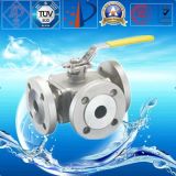 Stainless Steel Flange Control Ball Valve for Steam, Water, Gas
