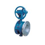 Double Flange Midline Worm Butterfly Valve