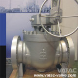 ANSI #Cl150/Cl300/Cl600/Cl900/Cl1500 Top Entry Ball Valve with Gear