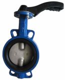 Cast Iron Wafer Butterfly Valve with Metal Seat