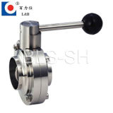 Sanitary Stainless Steel Manual Butterfly Valve