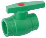 High Quality PP-R Ball Valve with Plastic/PPR