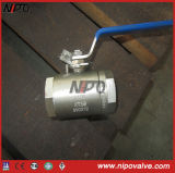 Two Pieces Forged Steel Floating Ball Valve