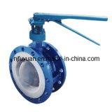 FEP Lined Butterfly Valve D41