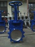 High Quality Manual Operation Cast Steel Knife Gate Valve