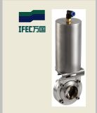 Stainless Steel Pneumatic Butterfly Valve (IFEC-DF10002)
