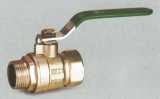 3/4 Brass Ball Valve with Steel Handle