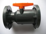 UPVC Flange Ball Valve for Size DN100 with DIN Standard
