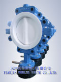 PTFE Coated Complete Control Butterfly Valve (D7L1X-10/16)