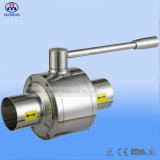 Stainless Steel Weld Three-Pieces Ball Valve with Ss Handle