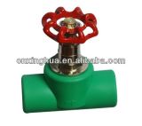 PPR Stop Valve with Brass for Water Supply System