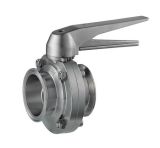 Sanitary Clamp Butterfly Valve with Steel Handle (HY-BV06)