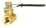 Brass Ball Valve With Spring Handle