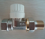 15mm Brass Straight Thermostatic Control Valve