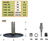 Bicycle Tire Valve (C4E)