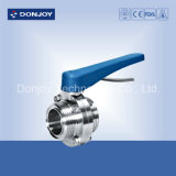 Stainless Steel Threaded Directional Butterfly Valve with Plastic Handle