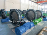 Dn1500 Double Flanged Butterfly Valve (D41X-10/16)