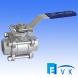 Forged Steel 3PC Threaded Ball Valve