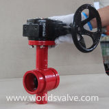Grooved Connection Butterfly Valve