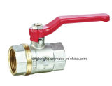 Brass Ball Valve with Aluminum Lever Handle