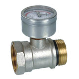 Brass Ball Valve (BV-1021) with Air Vent M/F