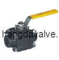Class 800~1500 3PC Forged Steel Ball Valve