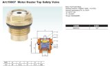 Water Heater Top Safety Valve (ISO900, SGS, CE)