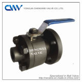 Forged Steel Floating Flange Ball Valve with Rfxnpt Ends