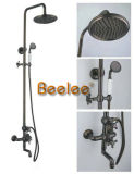 Antique Brass Bathroom Shower Set Q12018b