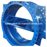 Bs5155 Double Eccentric Double Flange Butterfly Valve