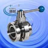 Sanitary Nut/ Male Butterfly Valve (100122)