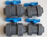 High Quality Plastic PVC Double Union Ball Valve for Irrigation