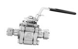 3-Piece High Pressure Applications Ball Valves